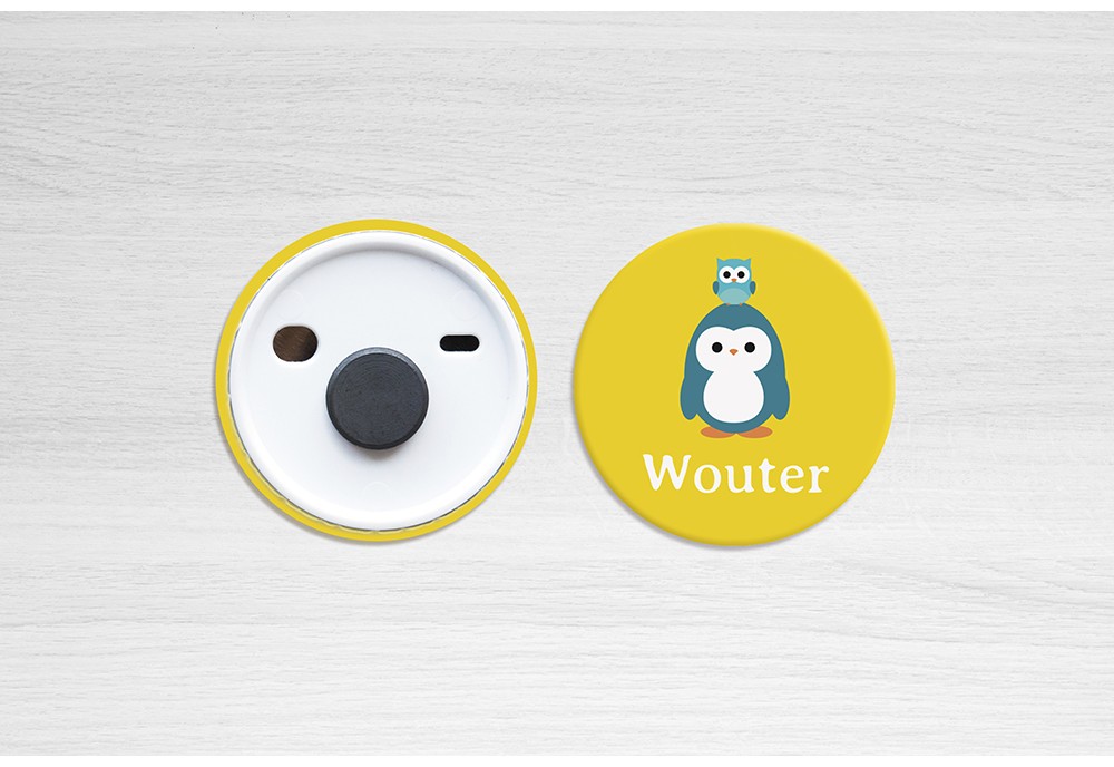 Pinguin met uiltje Pinguin met uiltje